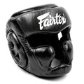 Fairtex Headguard Diagonal Vision Headguard Lace-Up HG13 Black