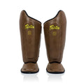 Fairtex Ultimate Shin Pads Brown
