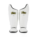 Fairtex Ultimate Shin Pads White