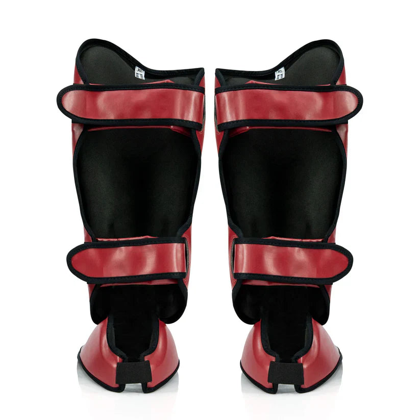 Fairtex Ultra Ergo Shin Pads SP9 Red
