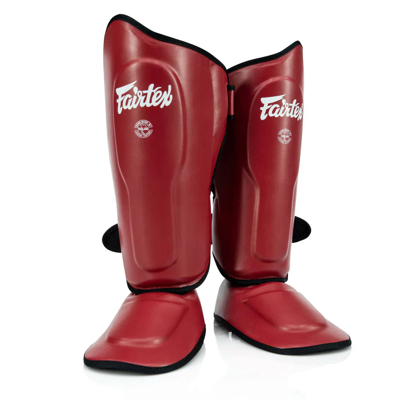 Fairtex Ultra Ergo Shin Pads SP9 Red