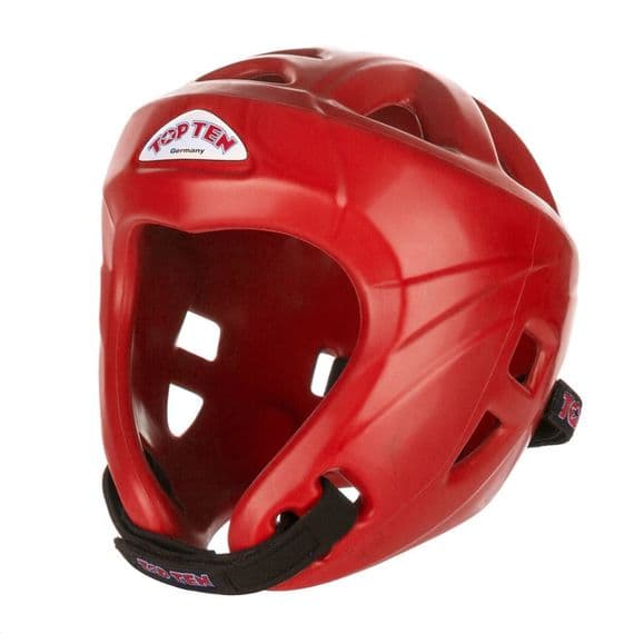 Top Ten Avantgarde Head Guard Red