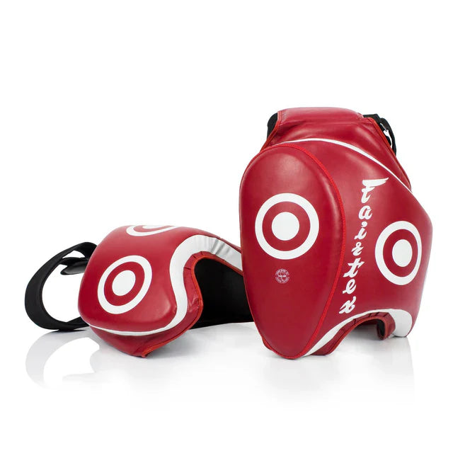 Fairtex Deluxe Thigh Pads TP3 Red